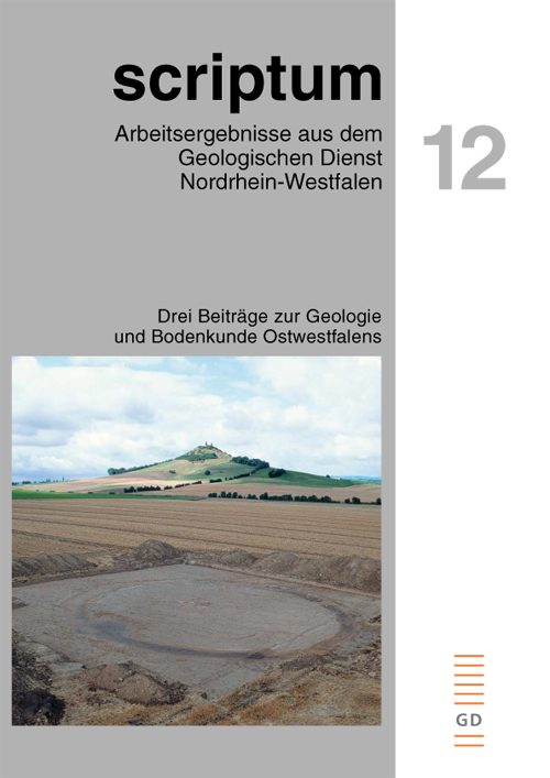 Cover zu Heft 12: Drei Beiträge zur Geologie und Bodenkunde Ostwestfalens.