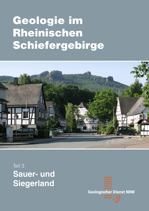 Cover der Publikation Geologie im Rheinischen Schiefergebirge - Teil 3 Sauer- und Siegerland