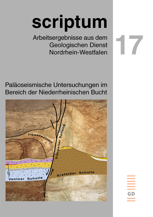 Cover zu Heft 17: Paläoseismische Untersuchungen in der Niederrheinischen Bucht.