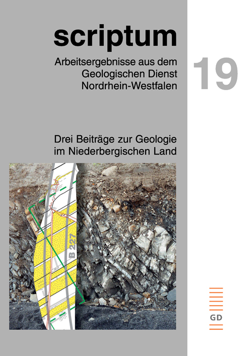 Cover zu Heft 19: Drei Beiträge zur Geologie im Niederbergischen Land.