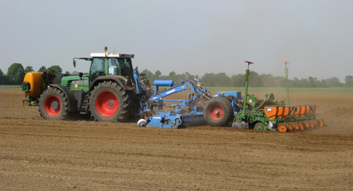 Foto: Bodennutzung in der Landwirtschaft