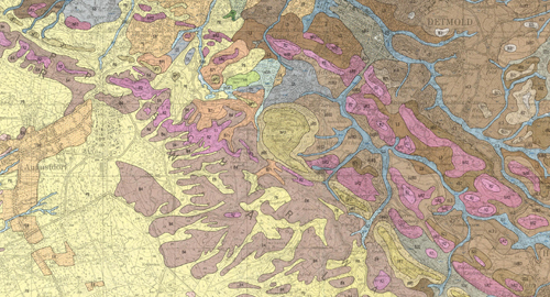 Bodenkarte von NRW 1 : 50 000