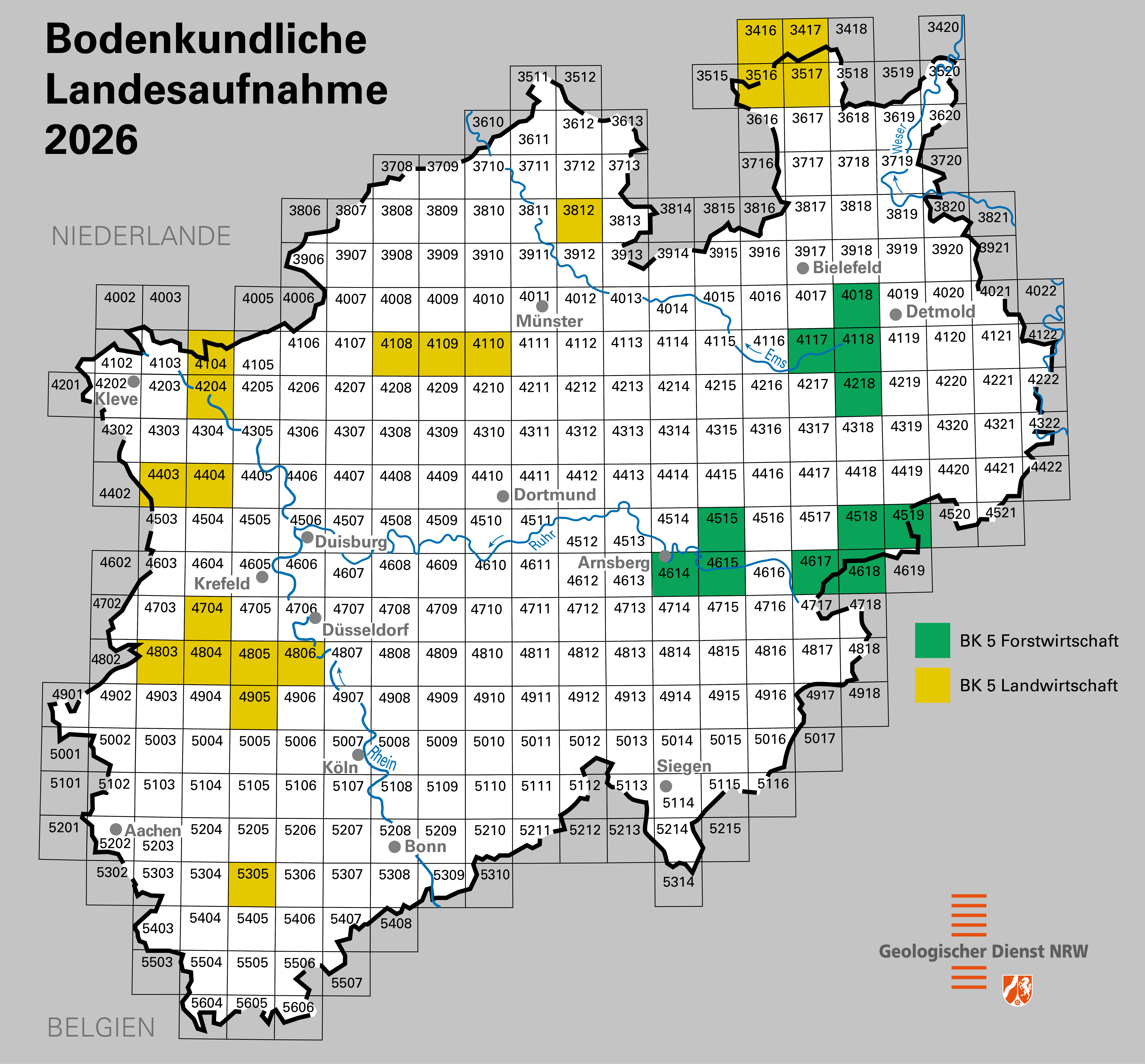 Bodenkundliche Kartierprojekte 2026