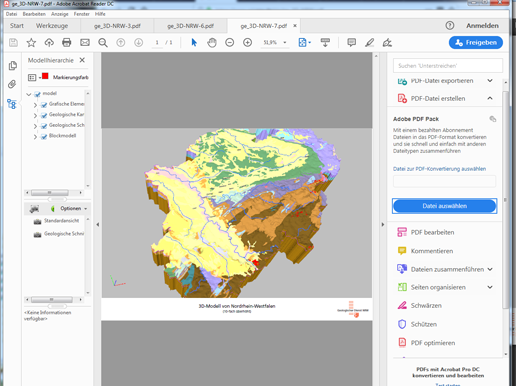 Screenshot 3D-PDF-Download bei Fifefox und Chrome, interaktive PDF laden