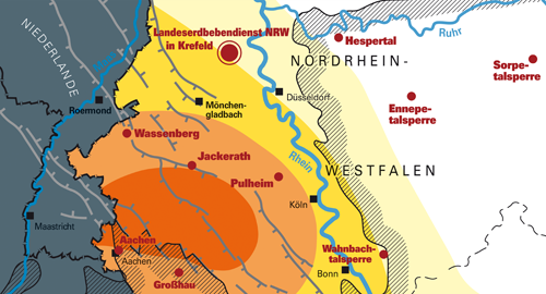 Grafik zu Landeserdbebendienst NRW