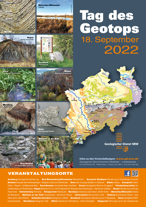 Poster zum Tag des Geotops 2022