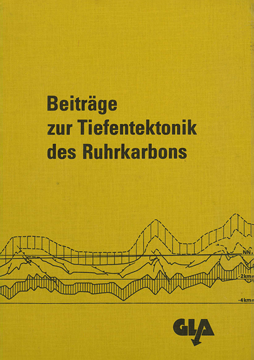 Cover der Publikation Beiträge zur Tiefentektonik des Ruhrkarbons 