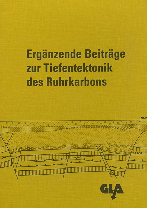 Cover der Publikation Ergänzende Beiträge zur Tiefentektonik des Ruhrkarbons 