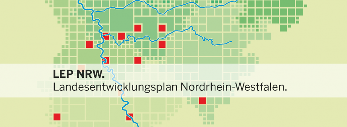 Grafik zum Landesentwicklungsplan NRW; Bildrechte: Land NRW