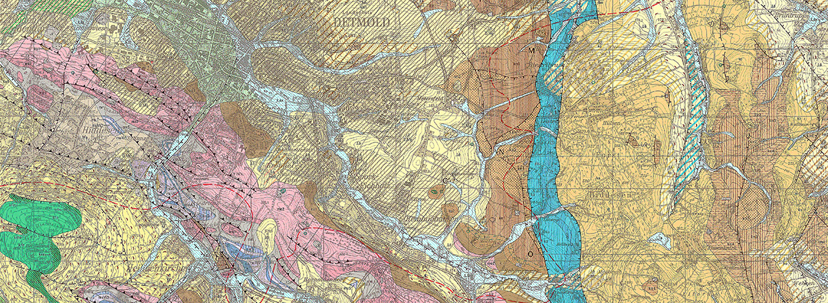 Ausschnitt aus der Geologischen Karte 1 : 25.000