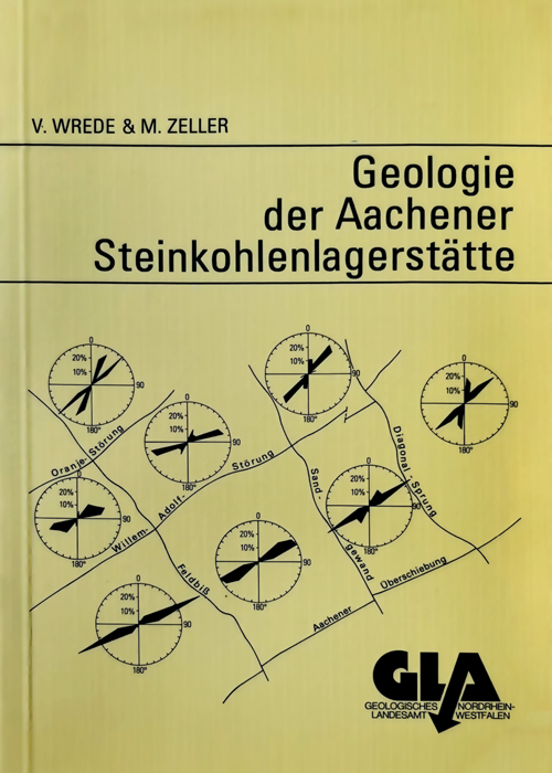 Cover der Publikation Geologie der Aachener Steinkohlenlagerstätte (Wurm- und Inde-Revier) 