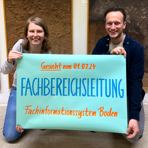 Stellenausschreibung: Fachbereichsleiter*in Fachinformationssystem Bodenkunde