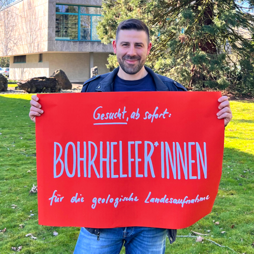 Stellenausschreibung: Zwei Bohrhelfer*innen in Teilzeit unbefristet