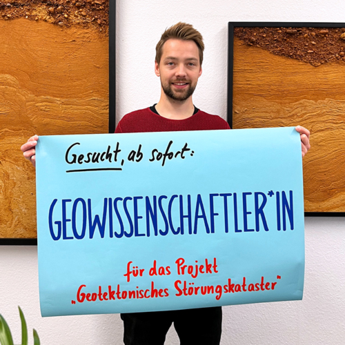 Stellenausschreibung: Geowissenschaftler*in für Störungskataster