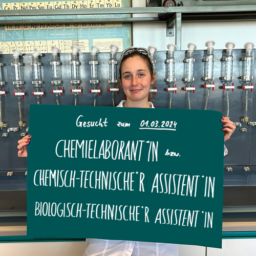 Stellenausschreibung: Chemielaborant*in bzw. CTA oder BTA für Palynologie