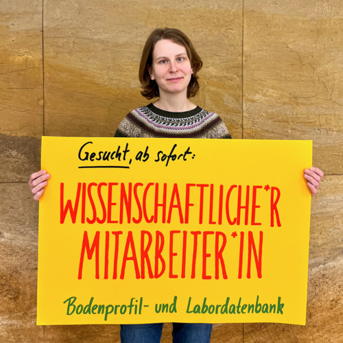 Stellenausschreibung: Wissenschaftliche*r Mitarbeiter*in für Bodenprofil- und Labordatenbank
