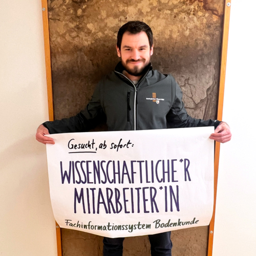 Stellenausschreibung: Wissenschaftliche*r Mitarbeiter*in für Fachinformationssystem Bodenkunde