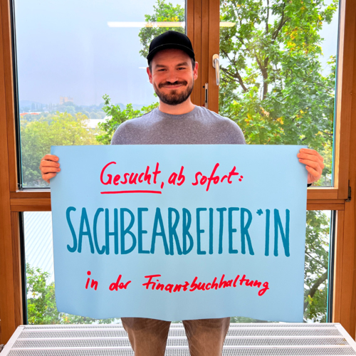 Stellenausschreibung: Sachbearbeiter*in in der Finanzbuchhaltung