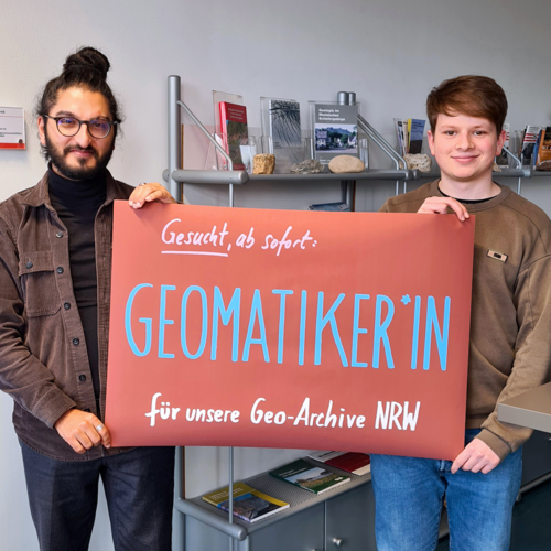 Stellenausschreibung: Geomatiker*in für geowissenschaftliche Archive
