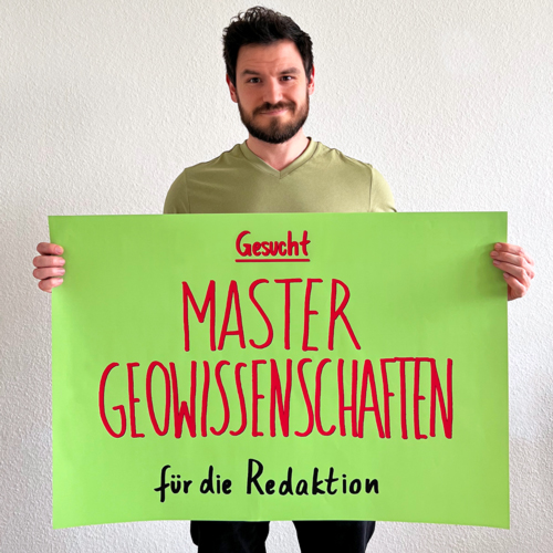 Stellenausschreibung: Wissenschaftliche*r Mitarbeiter*in für Geo-Kommunikation