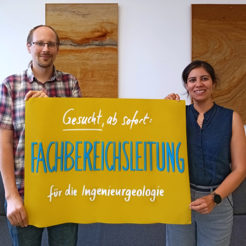 Stellenausschreibung: Fachbereichsleiter*in Ingenieurgeologie