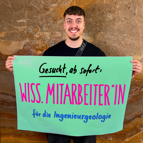Stellenausschreibung: Wissenschaftliche*r Mitarbeiter*in für die Ingenieurgeologie
