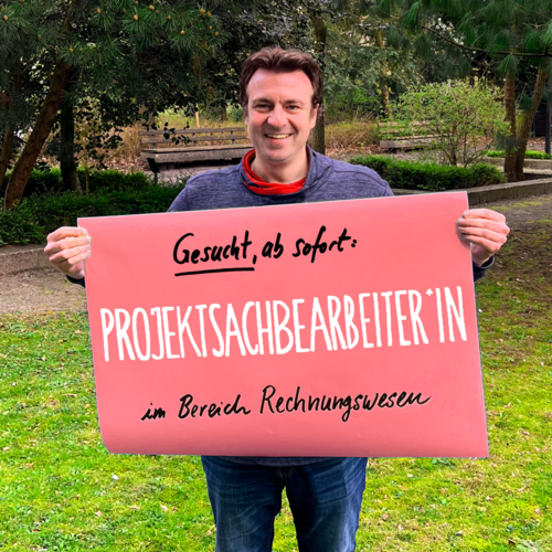 Stellenausschreibung: Projektsachbearbeiter*in im Finanz- und Rechnungswesen